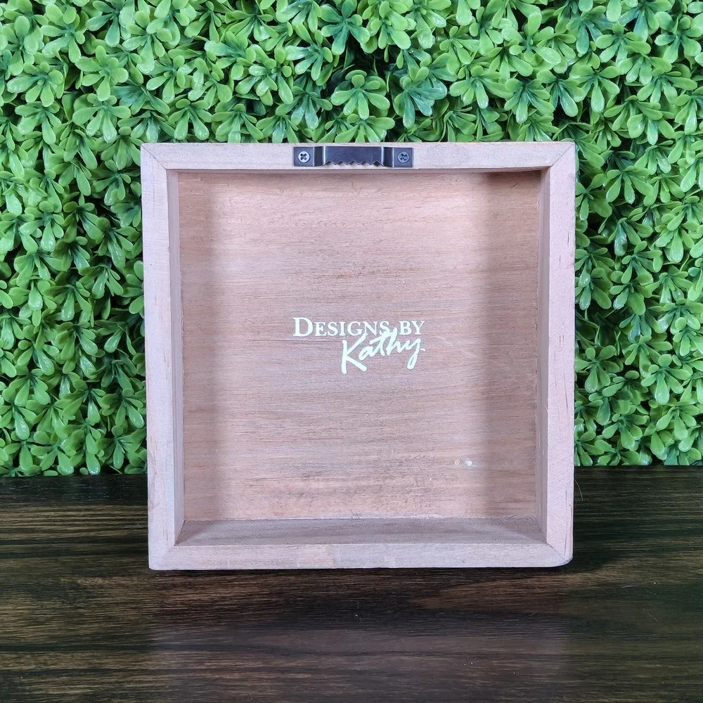 Designs by Kathy Love You More Red String Art Heart Wooden Box Sign Wall Decor
